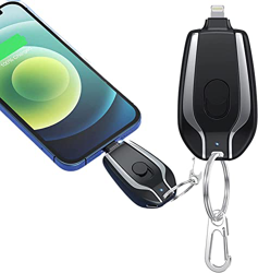 1500mAh Mini Power Emergency Pod,2023 Upgraded Version Mini Power Emergency Pod,Keychain Portable Charger for iPhone or Type-c,Key Ring Cell Phone Cha características