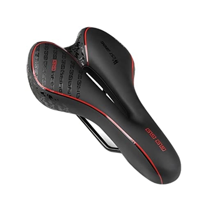 SWEPER Cojín for Asiento de Bicicleta, cojín Suave for Asiento de Bicicleta de montaña, cómodo y Suave, Bolsa for sillín, Accesorios for Bicicleta (Co