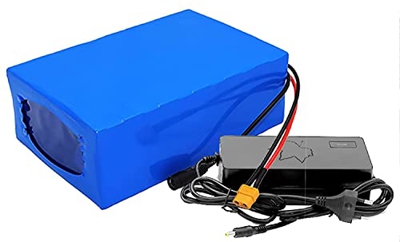 stdpcxz 48V 20Ah Paquete Batería Iones Litio Bicicleta Eléctrica 18650 Batería Litio para Bicicleta Eléctrica Batería para Motor 100W-1000W con BMS + 