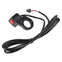 Tissting Interruptor Basculante para Bicicleta Eléctrica, Faro Delantero Montado en el Manillar de la Scooter, Interruptor Basculante Universal de Enc precio