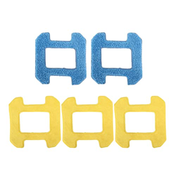 H Huang Paño Limpiador de Vidrio, Almohadillas de mopa for Frotar en seco y húmedo, compatibles con el Robot de Limpieza de Ventanas 268, Accesorios f en oferta