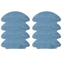 Whisverse chenjinkunf Paquete de 8 Trapos de Trapo compatibles con Tefal RG6875 Robot Aspirador Reemplazo Compatible con Isweep X3 Piezas Accesorios precio