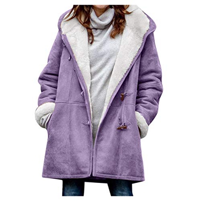 riou Abrigos Pelo Mujer Invierno Chaqueta Transpirable Cardigan Suéter Talla Grande 2022 Deportivos Más Gruesa Al Aire Libr y el Día a Día
