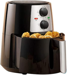 SILVOSWAN Freidora de Aire eléctrica, 1350W, 4.2L, perillas Dobles, Tiempo y Temperatura Ajustables, Canasta for freír Antiadherente, función de Apaga precio