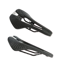 Sillín Impreso en 3D for Bicicleta de Carretera, Material Patentado, Asiento de Ciclismo, Asiento de Bicicleta Hueco cómodo, cojín de Nido de Abeja Ac precio