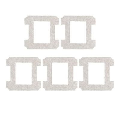 Jufjsfy Trapeadores de Microfibra Lavables y Reutilizables para WINBOT W1 W1 Pro Robot de Limpieza de Ventanas