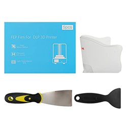 BEEOFICEPENG Alta Transmitancia de Luz de 140 X 200 Mm, Grosor 0,15 Mm Compatible con Impresora UV DLP 3D, Resina LCD SLA precio