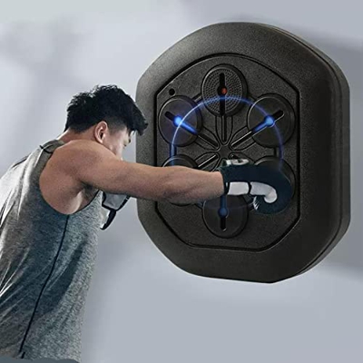 Máquina de boxeo musical inteligente, montada en la pared, probador de fuerza del equipo de boxeo, pared de práctica de ritmo, máquina de boxeo objeti
