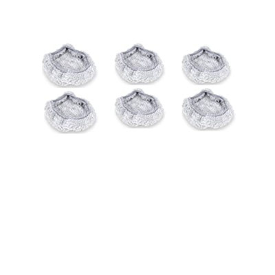 TWACAL Aspirador Robot de Limpieza de Ventanas Paño de Limpieza 6 Pares for Robot de Limpieza de Ventanas eléctrico Aspirador Lavadora for Ventanas, A