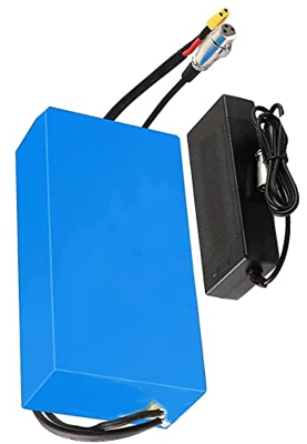 stdpcxz Batería para Bicicleta Eléctrica De 48V 20Ah con Cargador para 1000W / 750W / 500W/ 350W/ 200W/ 100W Batería De Iones De Litio para Scooter El
