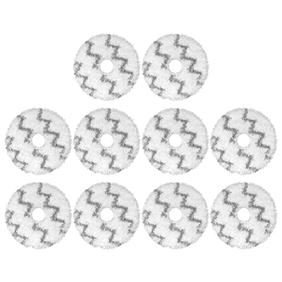 WLEWSR 10 Piezas PañOs de Mopa Trapo para EVA Robot de Vaciado de Autolimpieza Aspiradora SDJ06RM Piezas de Robot Aspirador