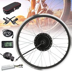 Kit De ConversióN De Rueda Delantera De Bicicleta EléCtrica De 48V 1500W,Kit De ConversióN De Bicicleta EléCtrica De 20/24/26/27,5/28/29/700C Pulgadas características