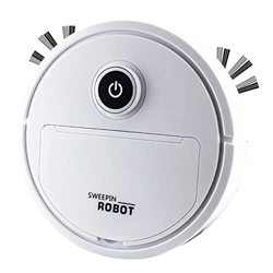 Jojomino 3 en 1 Robot Inteligente Aspirador USB Recargable para Electrodomésticos Limpieza Limpia Robotic Blanco características