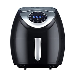 ECONOA Horno freidora de Aire Digital, con 7 Recetas preestablecidas, cocción Baja en Grasa, Pantalla táctil, fácil Limpieza, 8L, Negro Family precio