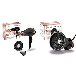 Imetec Bellissima My Pro Ceramic P5 3800, Secador de pelo profesional + Bellissima My Pro Diffon Ceramic DF1 3000, Difusor de aire caliente para cabel en oferta