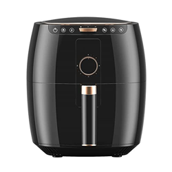 Freidora De Aire Multifuncional De 6,5 L, Freidora De Aire Mecánica, Cesta Fácil De Limpiar, Horno Tostador De Freidora De Aire, Freidora Eléctrica Do en oferta