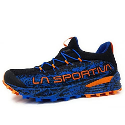 LA SPORTIVA Tempesta GTX, Zapatillas de Trail Running Hombre, Electric Blue/Tiger, 43.5 EU