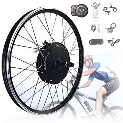 20,24,26,27.5,28,29,700C Kit De ConversióN De Pulgadas Kit De ConversióN De Motor,48V 1000W E-Bike Kit De ConversióN,De Bicicleta EléCtrica De Rueda T