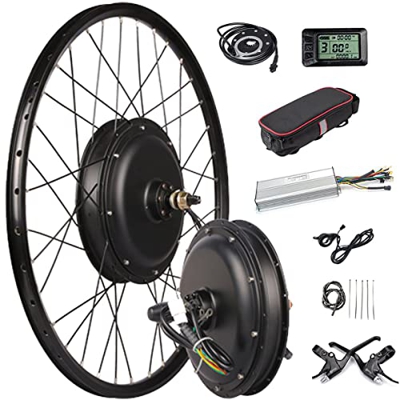 20/24/26/27.5/28/29/700C Pulgadas Rueda Trasera E Bike Kit De ConversióN 48V 1500W Ebike Bicicleta EléCtrica Kit De ConversióN Motor EléCtrico Kit De 