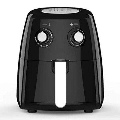 La freidora de aire no contiene aceite, funcionamiento sencillo de la freidora eléctrica de 2,5 litros de capacidad, canal de viento alrededor del sis