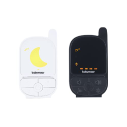 Vigilabebés de audio Handy Care Babymoov - Tecnología Sleep VOX - Alcance 500 m - Batería de larga duración - Walkie-talkie y lamparita de noche características