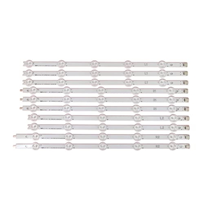 ALMVIS Retroiluminación AR Ray LED Barra de Tira Apta for LG 42LN540V 42LN613V 42LA620V LC420DUE 42LN575S 42LA620S 42LN540S-R2 6916L-1217A retroilumin