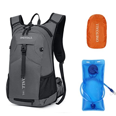 LOCAL LION Mochila de Ciclismo 18L Unisex Impermeable con Funda de Casco, Adecuado para Senderismo Running Montanismo Camping Viaje Deporte al Aire Li