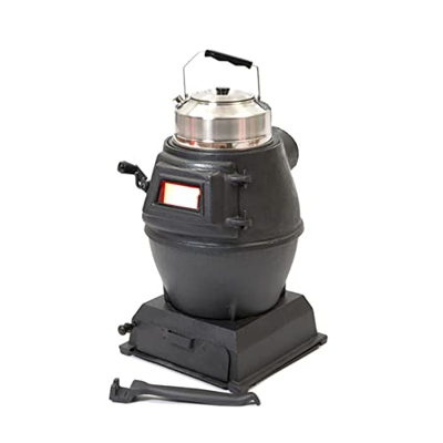 Rocket Stove 2200W Estufa de leña Estufa de tienda de campaña Estufa de cocina Estufa de carbón Horno de leña Parrilla de carbón Estufa de barbacoa He