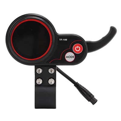 BestYiJo TF-100 Display, 48V 6 Pin Instrumento de comunicación con Buena dureza Panel de visualización de Scooter eléctrico Reemplazo para Controlador