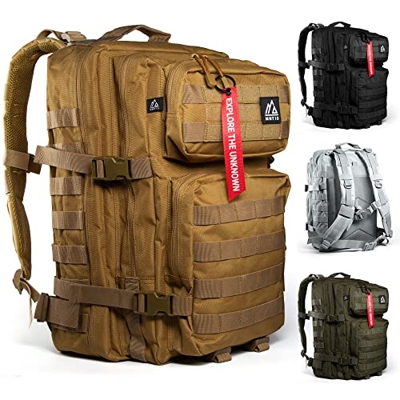 MNT10 Mochila táctica de 28 l y 40 l, para hombre, mujer, US Cooper, mochila de trabajo, para hombre, militar, para viajes, trabajo, escuela, deportes