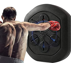 Máquina De Boxeo Máquina De Boxeo De Música, Equipo De Entrenamiento De Boxeo De Interior, Montada En La Pared Interior con Guante De Boxeo para Adult precio