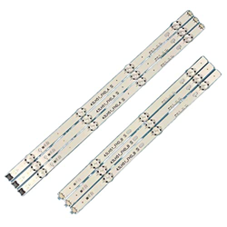 BAVALU Nueva Tira de LED for iluminación Trasera de 6 uds for LG 43LH5700 SSC-43inch-FHD-A (B) REV02_150925 43LH51-FHD-A 43LH51-FHD-B 6916L-0962A 0962 características