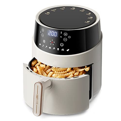 Freidora De Aire para El Hogar Freidora De Aire Sin Aceite Freidora Eléctrica De Gran Capacidad De 4,6 litros Freidora De Aire Multifuncional Horno Pe