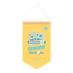 Mr. Wonderful - Calendario de Pared 2023 - Un año para ser feliz, desde el principio hasta el fin. características
