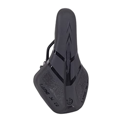 Kripyery Sillín de Montar, con Aislamiento térmico, Suave y Suave Textura, para niños, Silla de Montar ergonómica para Bicicleta Negro en oferta
