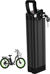 ANSNAL Batería Bicicleta eléctrica 24 voltios Batería Iones Litio de 24V 8AH 10AH 13AH 15AH 20AH Batería Bicicleta eléctrica(con Cargador y Placa BMS) en oferta