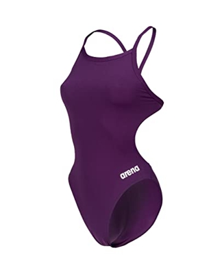 ARENA Bañador Mujer Una Pieza Team Espalda Challenge Solid