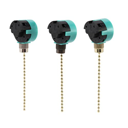 Augnongly Paquete de 3 Interruptores para Ventilador de Techo, Control de Velocidad de Repuesto para Luz de Ventilador de Techo, LáMparas de Pared, Lu precio