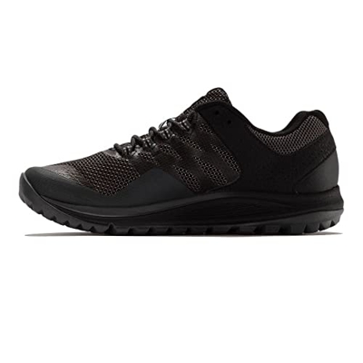 Merrell Nova 2 GTX, Sneaker Hombre, Black/Rock, 42 EU