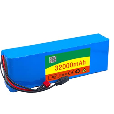 Batería De Iones De Litio para Bicicleta Eléctrica 48V 32Ah Batería De Bicicleta Eléctrica con Cargador, Batería De Bicicleta Eléctrica para Motor De 