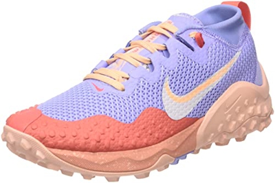 Nike Wildhorse 7, Sneaker Mujer, Purple Pulse/Venice-Magic Ember, 38.5 EU