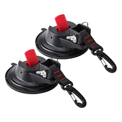 caapmony Cuenco de succión resistente con gancho de seguridad extraíble para fijar de lona de camping accesorios para juguetes para perros en oferta