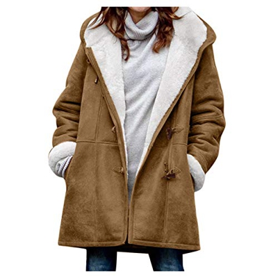 riou Abrigos Pelo Mujer Invierno Chaqueta Transpirable Cardigan Suéter Talla Grande 2022 Deportivos Más Gruesa Al Aire Libr y el Día a Día