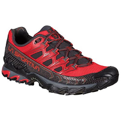 LA SPORTIVA Ultra Raptor II, Zapatillas de Mountain Running Hombre, Goji/Carbon, 45 EU