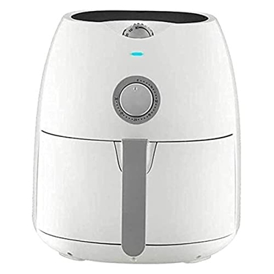 BAOFUBA Freidora de Aire para Uso doméstico 4.5L Freidora eléctrica Pantalla táctil LED Horno Máquina de Papas Fritas Olla Doble Gran Capacidad con fu