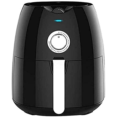 Freidora de aire para uso doméstico Freidora de aire de 4.5L, 4.5 Qt 1300W Freidoras de aire eléctricas de acero inoxidable Horno Cocina sin aceite, p