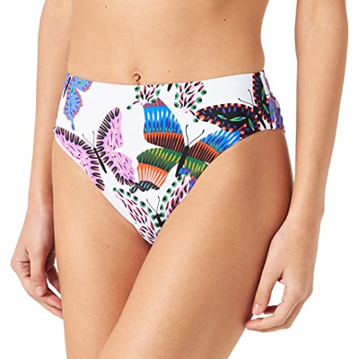 Desigual Biki_Alana I Bikini, Blanco, M para Mujer
