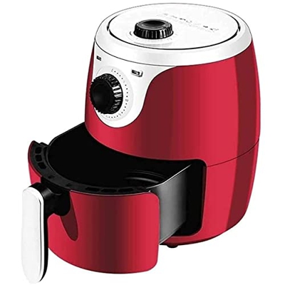 Freidora de aire para uso doméstico 3.5L Freidora de aire eléctrica Estilo mecánico Horno Olla Cocina Sin aceite Máquina para hacer papas fritas Hogar