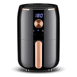 Freidora de aire para uso doméstico, freidora de aire de 1000 W, freidora de aire caliente sin aceite eléctrica, horno antiadherente, cocina saludable en oferta