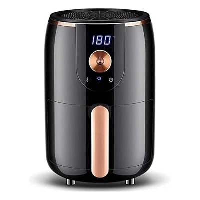 Freidora de aire para uso doméstico, freidora de aire de 1000 W, freidora de aire caliente sin aceite eléctrica, horno antiadherente, cocina saludable